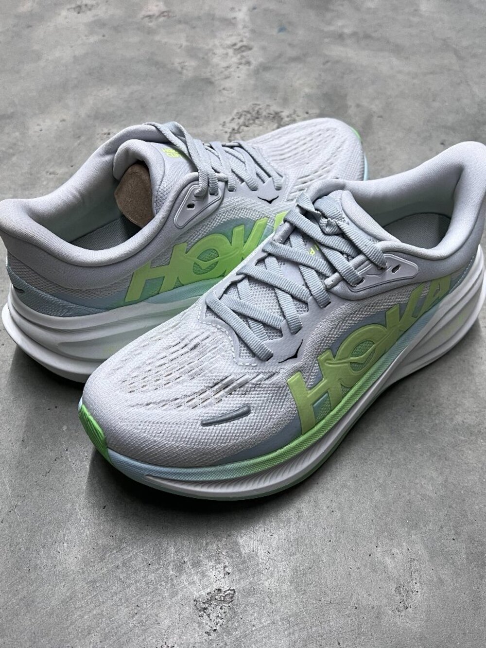 Hoka Clifton Pro Cosmic Grey Neon Wmn's Running Shoes 1176530/CNNY - New